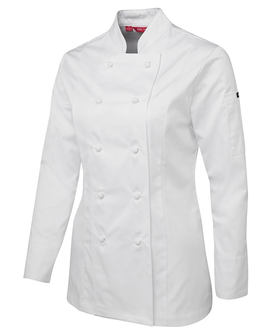 Womens JB's L/S Chef Jacket