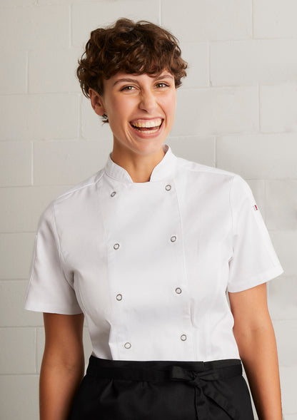 Women's Zest S/S Chef Jacket