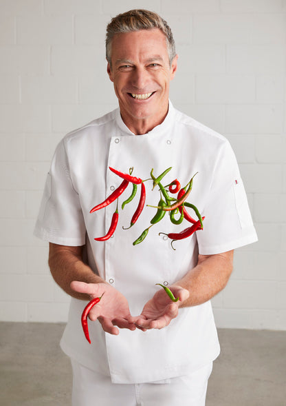 Men's Zest S/S Chef Jacket